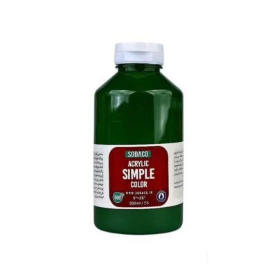 اکریلیک ساده250میل سوداکو سبز کد03337
