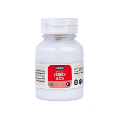 وارنیش125میل اکریلیک براق سوداکو کد02612