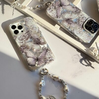 قاب Grey butterfly diamond (کدC1862)
