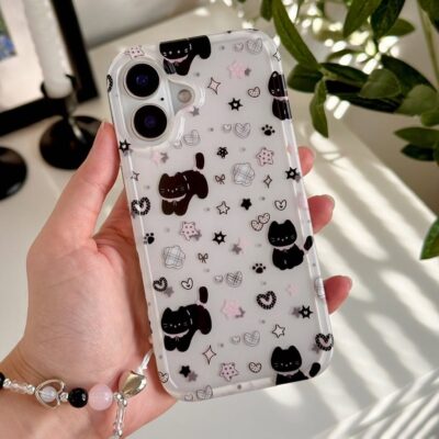 قاب Baby Cat با آویز آیفونی (کدC2045)