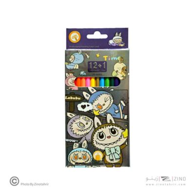 مدادرنگی12+1رنگ جعبه مقوایی(کرومی و لبوبو) کدU122-121