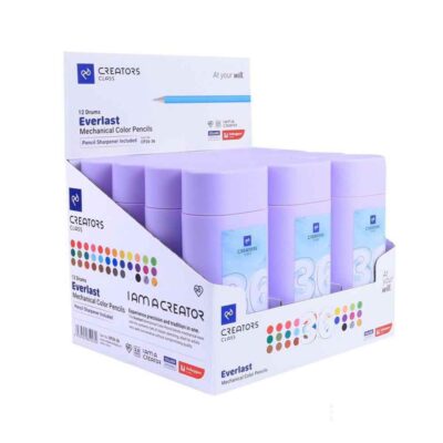 مدادرنگی36رنگ قوطی پلاستیکی(اتودی)سیکلاس سریEverlastکدCP26-36