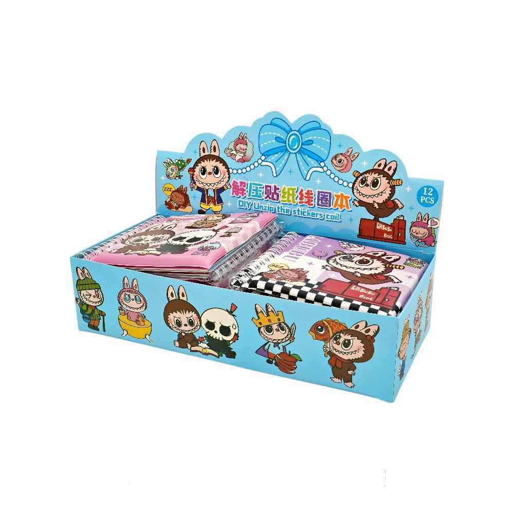 استیکر دفترچه ای(طرح لبوبو) کدJYX-802