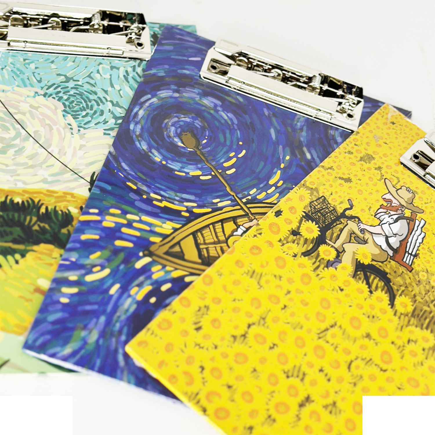 تخته شاسی A5 گیره 10سانت برگ سری ونگوگ کد71903