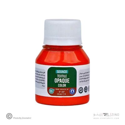 رنگ پارچه55میل سوداکو قرمز روشن اوپک کد01838