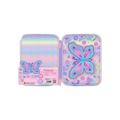 جامدادی تک زیپ هارد باکس وست پروانه کدU2109A-7