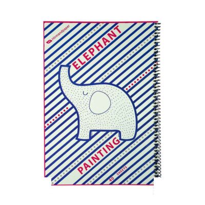 دفتر40برگ نقاشی فیلی هیرمندپیپر (16 عددی)