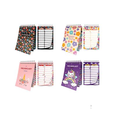 پلنر100برگA6سیمی10*14آبرنگ سری زبان