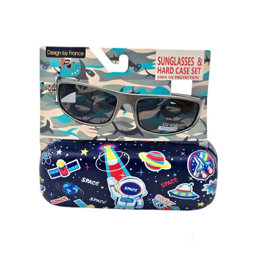 عینک آفتابی یووی400 با کیف وست فضانورد کدU2075-8