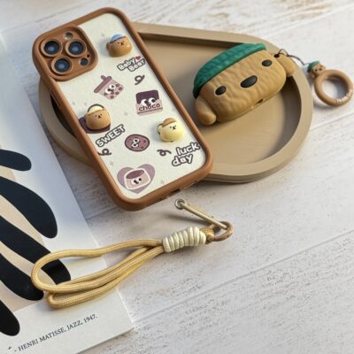 قاب Choco Bear با آویز (کدC1835)