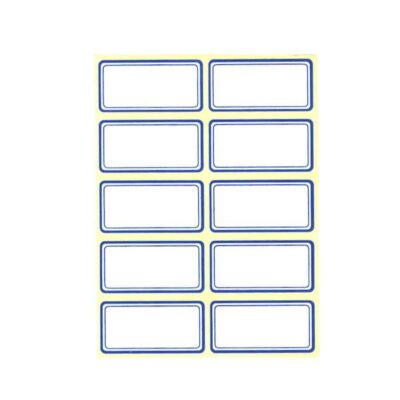 برچسب دورآبی ایرانی کد 2سایز2/5*1