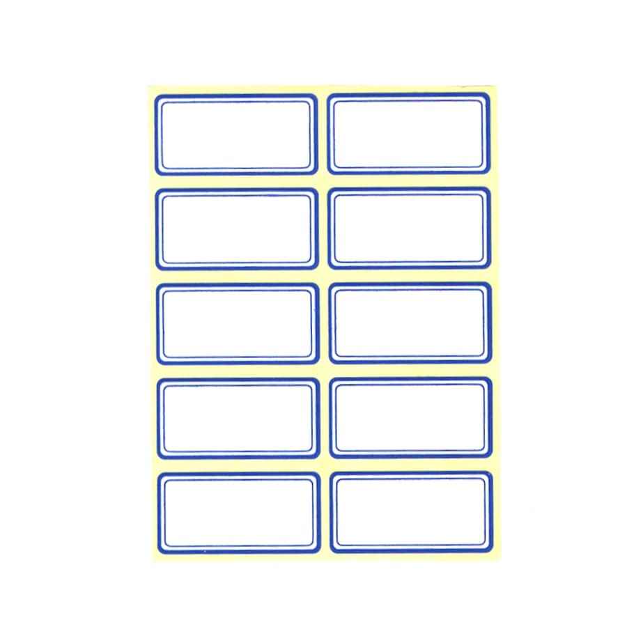 برچسب دورآبی ایرانی کد 8سایز2/5*4/5