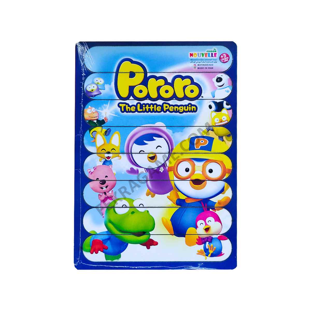 پازل کرکره ای چوبی پورورو (40)