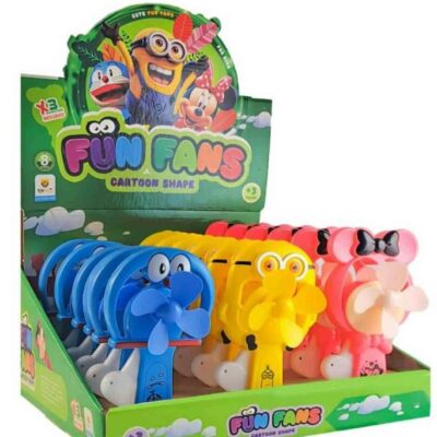 پنکه دستی پکیج شماره پنج میکس سه شخصیت