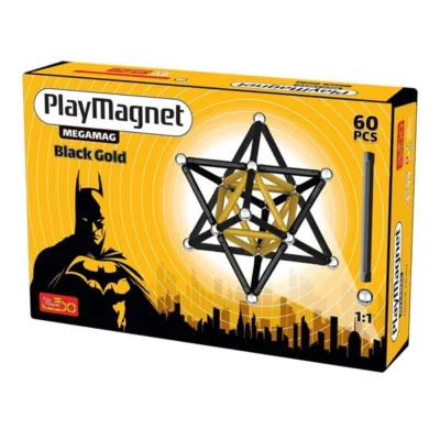 مگنت سبک مشکی طلایی بتمن 60 قطعه (24)
