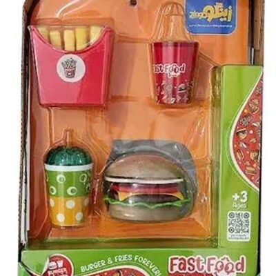 ست فست فود برگر و سیب زمینی (12)