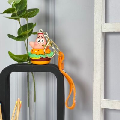 جا کلیدی سیلیکونی پاتریک همبرگری (کدa0203)