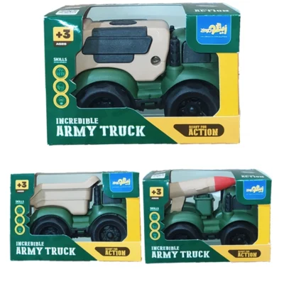 ست کامیون های شگفت انگیز نظامی زینگو (تکی)