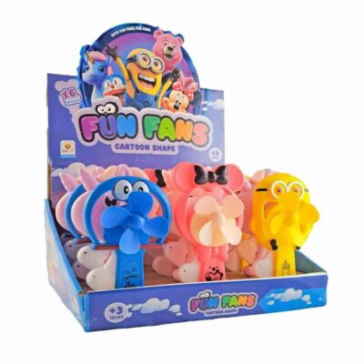 پنکه دستی پکیج شماره چهار میکس شش طرح