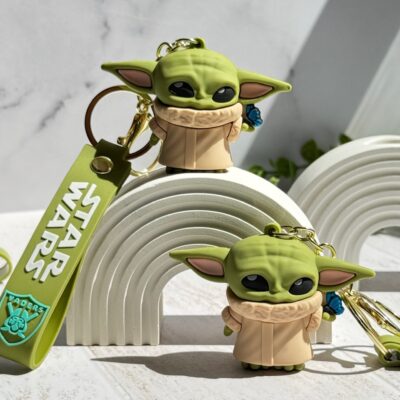 جاکلیدی سیلیکونی Baby Yoda (کدa0159)