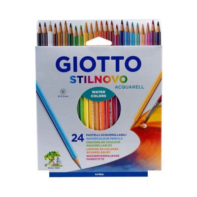 مدادرنگی24رنگ جعبه مقوایی آبرنگی جیوتوکد255800