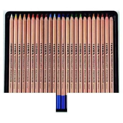 مداد24رنگ پلی کالرلیراکد2001240