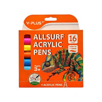 ماژیک اکریلیک16رنگ وای پلاس کدAP240110