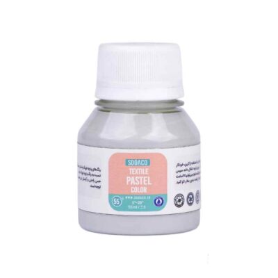 رنگ پارچه55میل سوداکو طوسی پاستلی کد01875