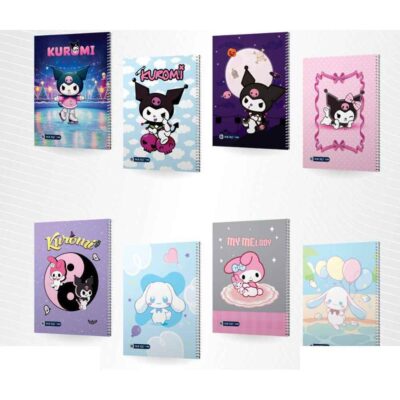 دفتر100برگ وزیری سیمی مجلد میکرو طرح فانتزی کد c 37-62-63-64-65-66