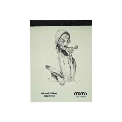 پد طراحی سایز20*15مقوا140گرم MEMO