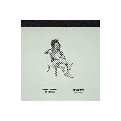 پد طراحی سایز15*15مقوا140گرم MEMO