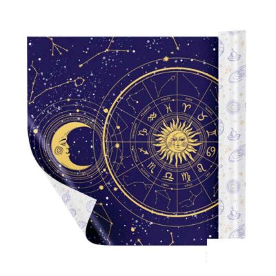 کاغذ کادو دورو ایمان طرح گلکسی ومپ2 کد0348