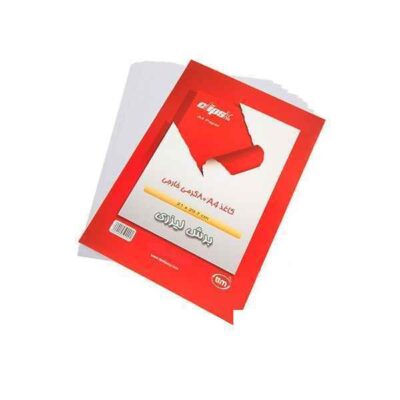 کاغذ A4 سفید کلیپس بسته 20برگی کد9991