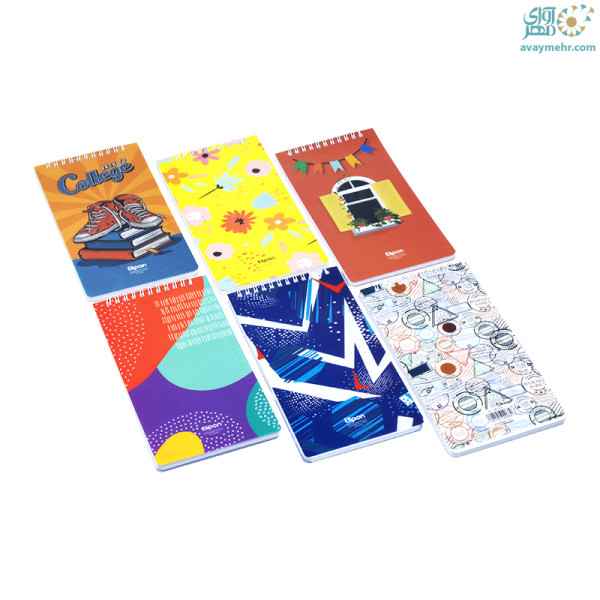 یادداشت 80 برگ فنری 268 الیپون (تک جلدی)