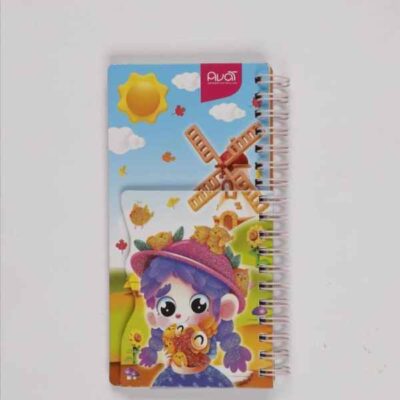 دفتر یادداشت فنر دوبل دوقلو 6906 آوات (36جلدی)