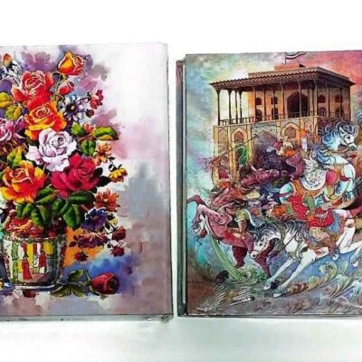 کلاسور 20 حلقه قفل فلزی طرفه (تک جلدی)