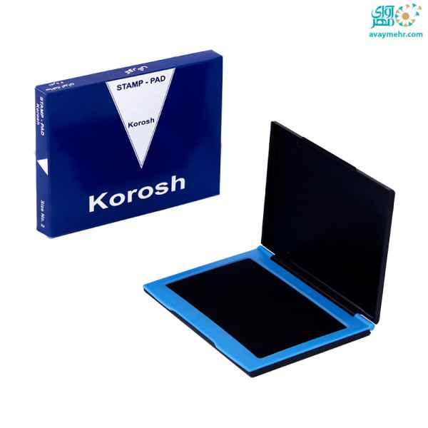 استامپ آبی بزرگ نمره 2 کوروش (6 عدد)