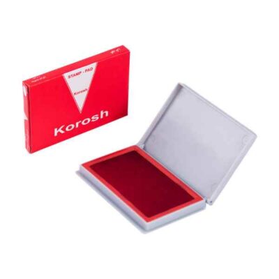 استامپ قرمز کوچک نمره 3 کوروش (6 عدد)