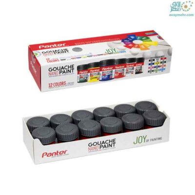 گواش نانو 12 رنگ711 پنتر (6 بسته)