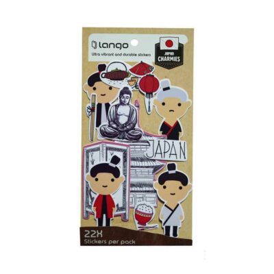 برچسب لانگو سری چارمیز طرح ژاپن کد004