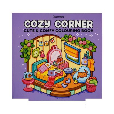 کتاب رنگ امیزی48برگ200*200کازی لانگو سری کرنر کدCB-602