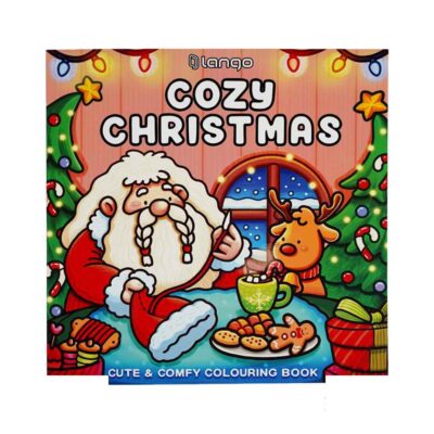 کتاب رنگ امیزی48برگ200*200کازی لانگو سری کریسمس کدCB-604