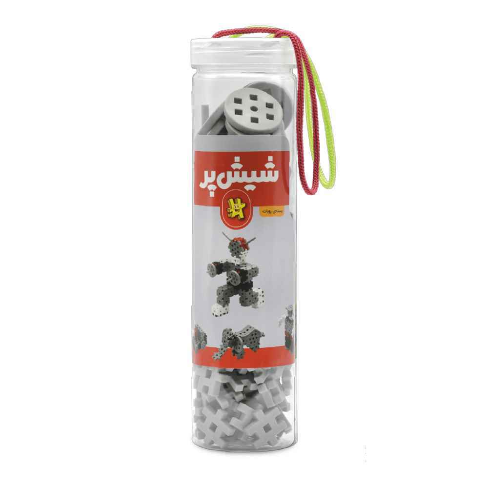 بازی ساختنی شش پر ساخت و ساز(مشکی)هوپا