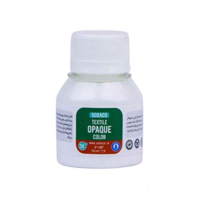 رنگ پارچه30میل سوداکو سفید اوپک کد00840