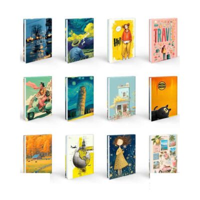 سررسید رقعی دوختی جلد سخت مسترنوت کد700 سال1405