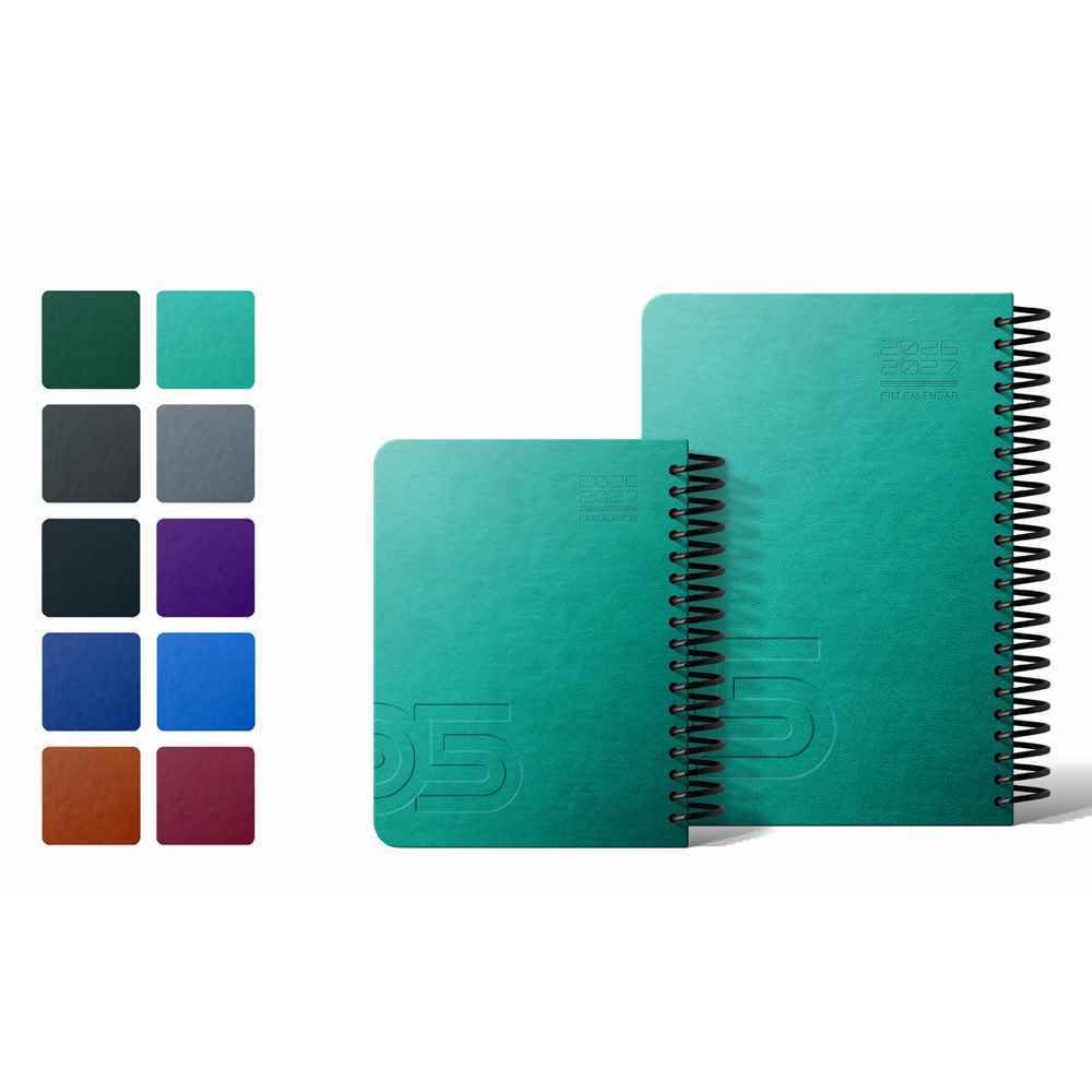 سررسید رقعی جلد سخت سیمی پیل سری ترمو سال1405