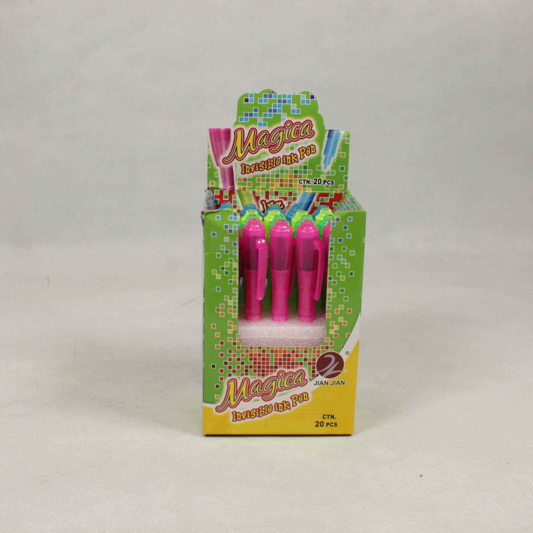 ماژیک نامرئی رنگی چراغدار صبا (20 عددی)