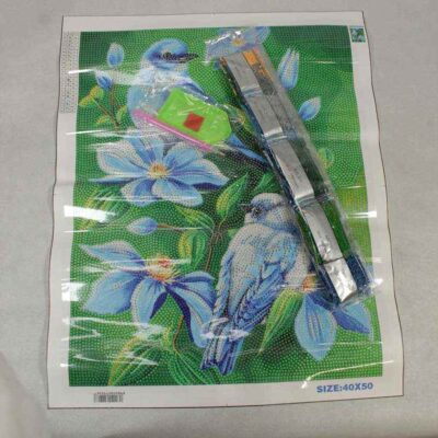 نقاشی الماسی پارچه ای بزرگسال 40*50 صبا (تک عددی)