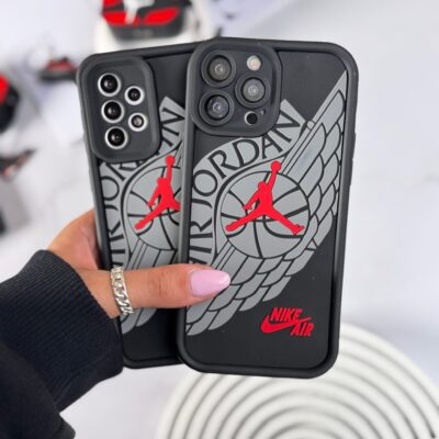 قاب سالید Nike Air Jordan برجسته آیفون و سامسونگ و شیائومی (کدC1852)