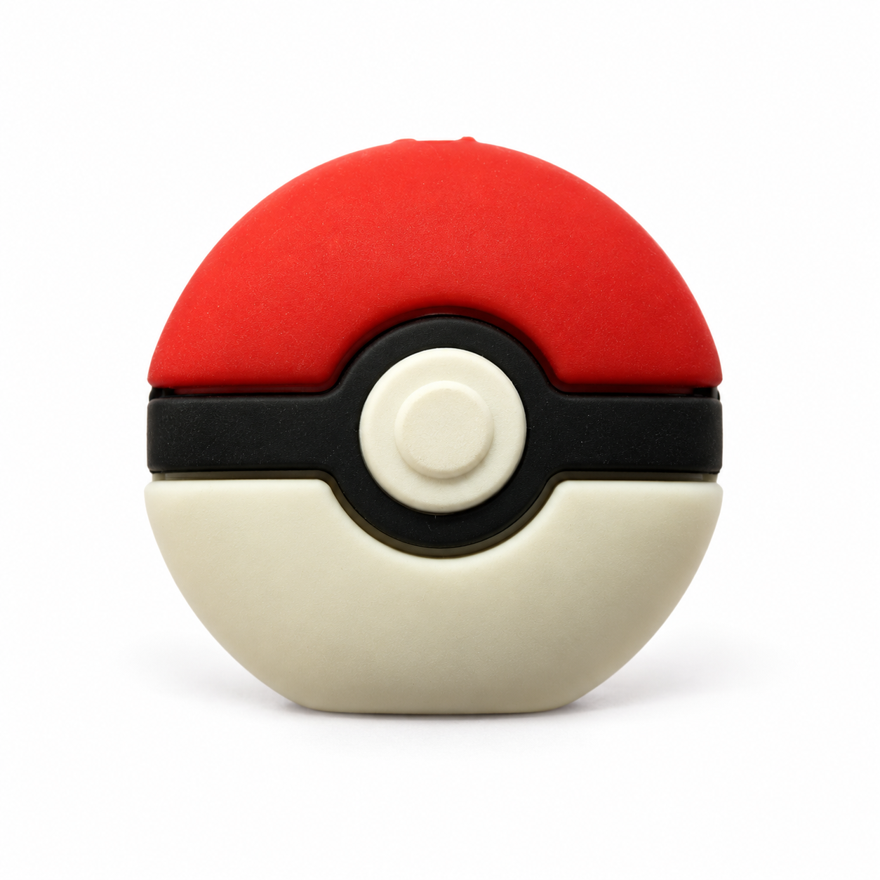 Red and ivory silicone cable protector-1 محافظ کابل مدل پوکبال